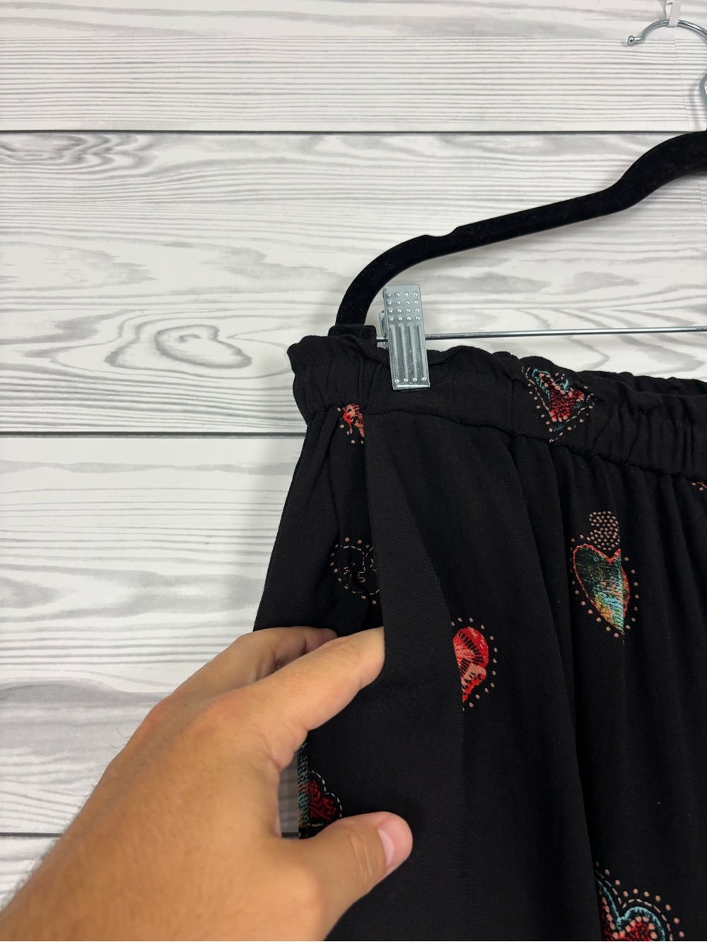 Farm RIO for Anthropologie Benicia wide-leg novelty print trousers size 1X - Picture 3 of 10